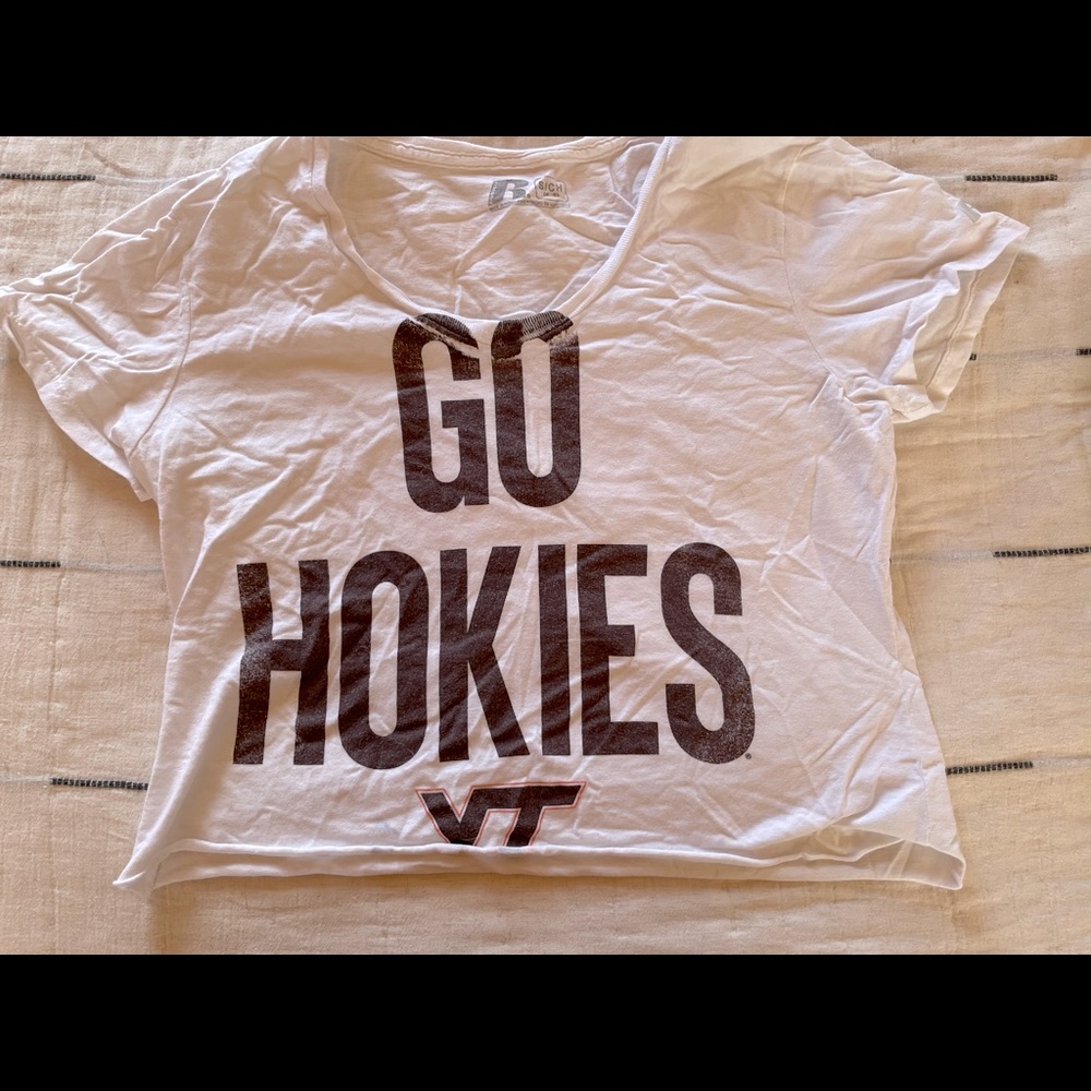Virginia Tech Crop top— Go Hokies!
